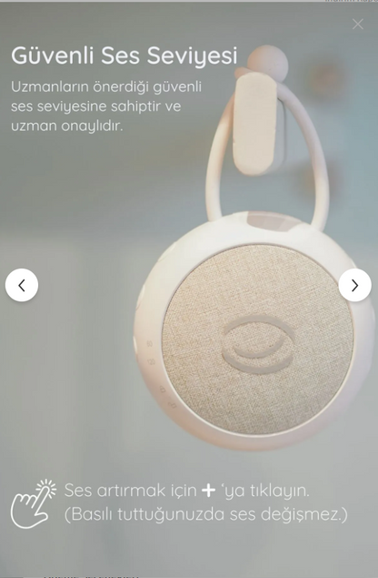 Müzik Kutusu Bebek Çığlık Aktif Sensör Beyaz Gürültü Oyuncak Uyku Yardımı Bebek Gece Işığı-Benzersiz